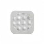 Filtru Chiuveta, Flippy, Anti-infundare, cu Ventuze, 14.5 x 14.5 cm, Flexibil, Alb