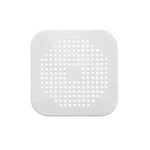 Filtru Chiuveta, Flippy, Anti-infundare, cu Ventuze, 14.5 x 14.5 cm, Flexibil, Alb