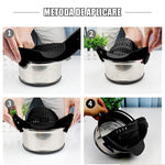 Strecurator Filtru pentru Vase, Flippy, din Silicon Rezistent la Temperaturi Inalte, Universal, Paste, Legume, Fructe,