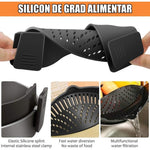 Strecurator Filtru pentru Vase, Flippy, din Silicon Rezistent la Temperaturi Inalte, Universal, Paste, Legume, Fructe,