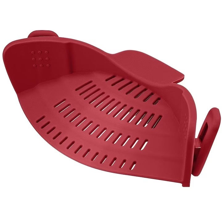 Strecurator Filtru pentru Vase, Flippy, din Silicon Rezistent la Temperaturi Inalte, Universal, Paste, Legume, Fructe,