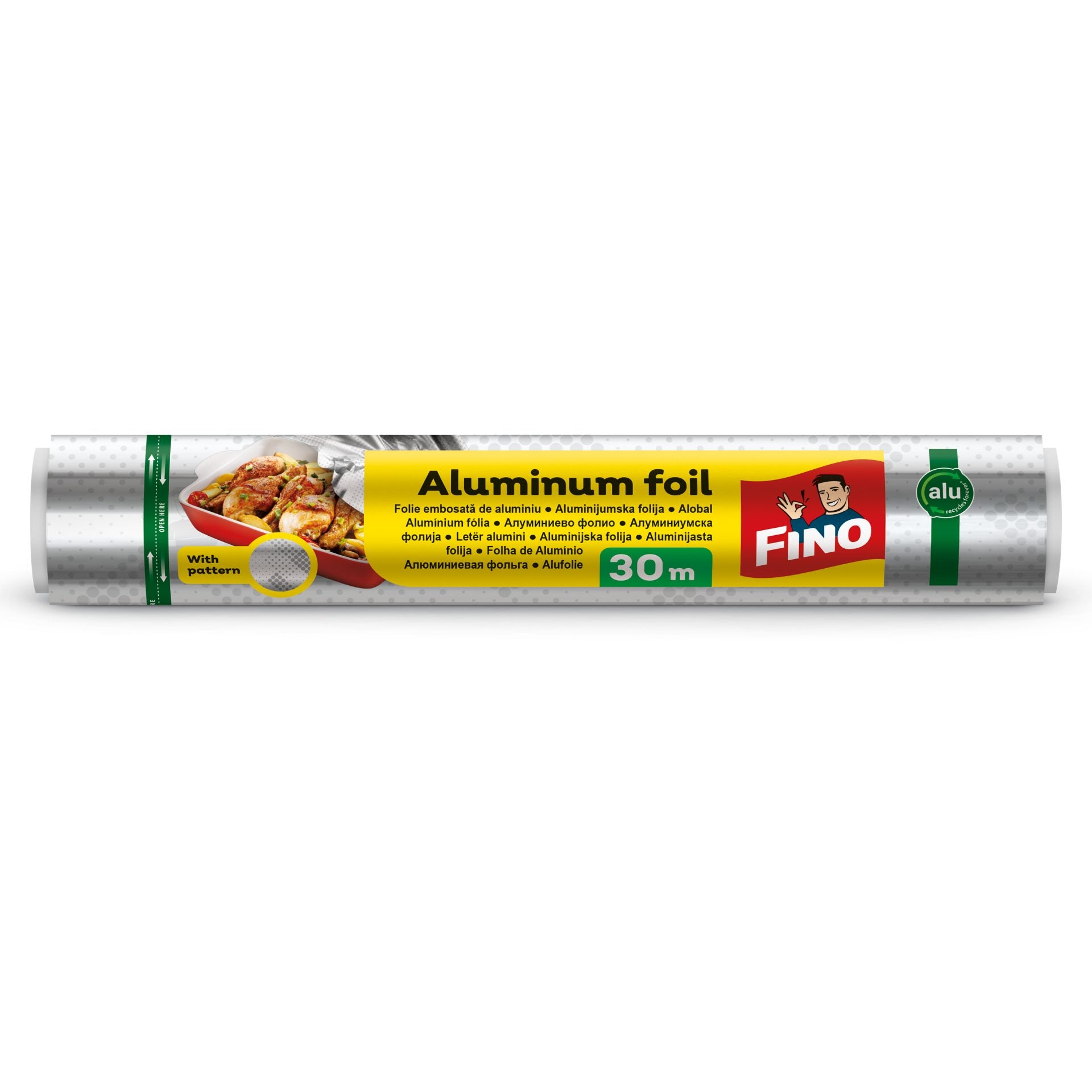 Fino folie de aluminiu embosată 30m