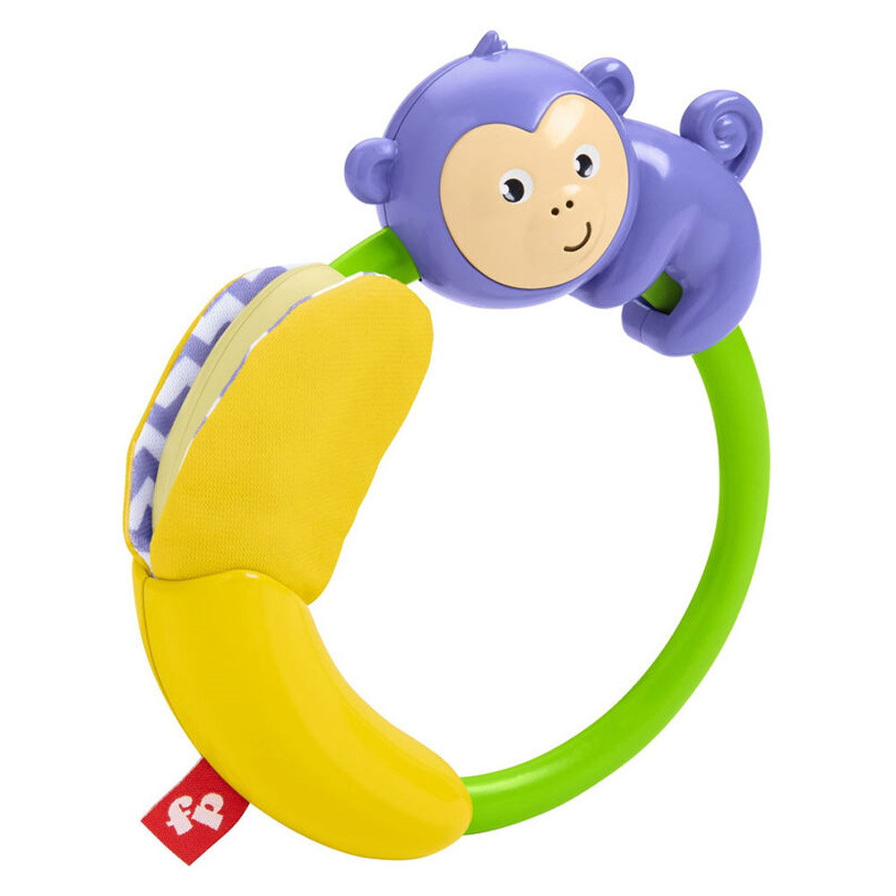 Fisher Price, Fisher Price, Maimuță, Zornăitoare, Unisex, 3+ luni - Olmarkt