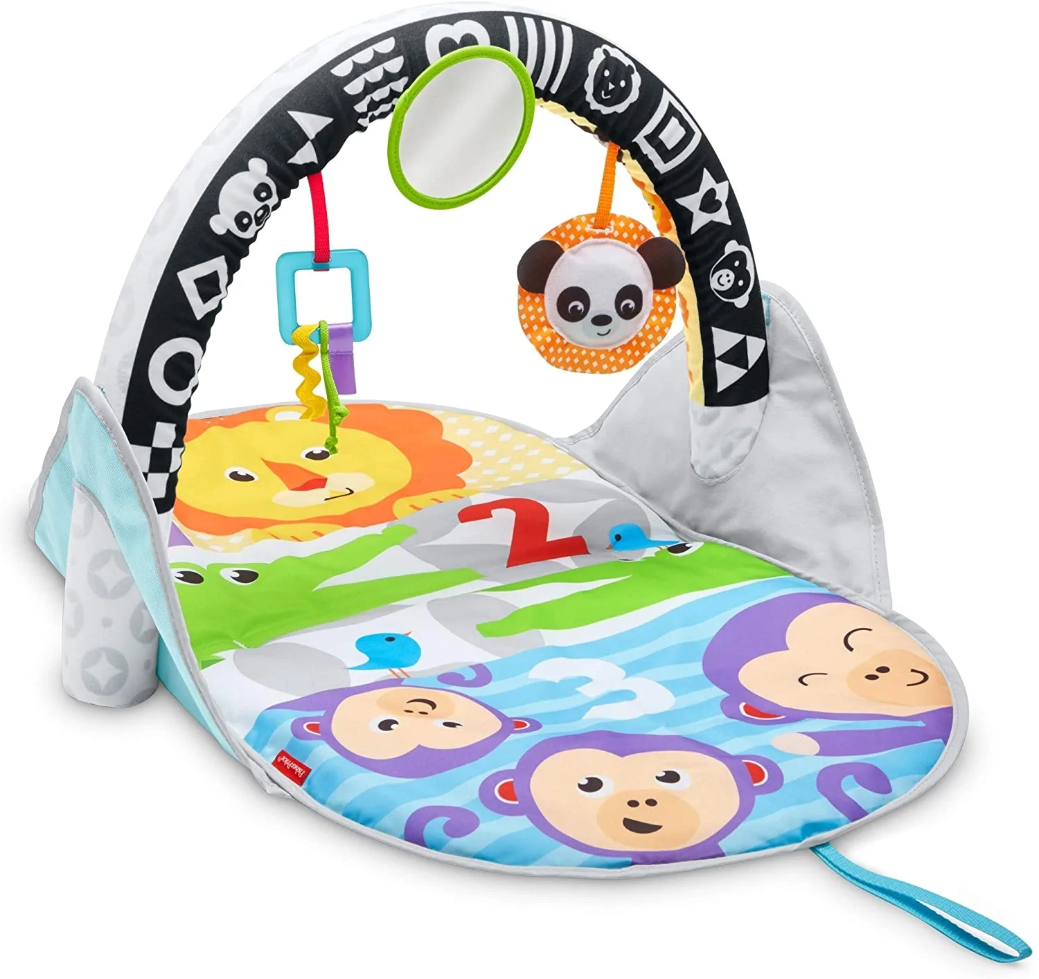 Fisher Price, Flip & Fun Activity Gym, Covor interactiv, Unisex, 0+ luni - Olmarkt
