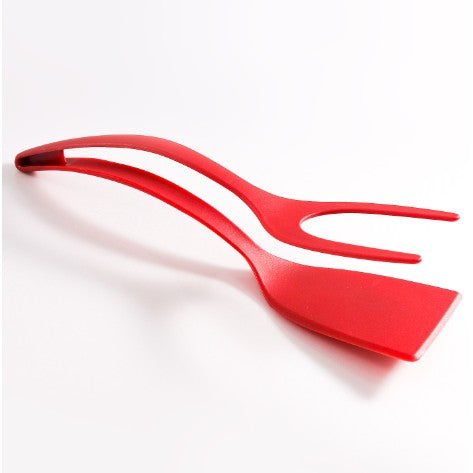 Spatula Multifunctionala tip Cleste, Flippy, Spatula Cleste pentru Gatit, Silicon PP, pentru Alimente, Carne, Paine, 31