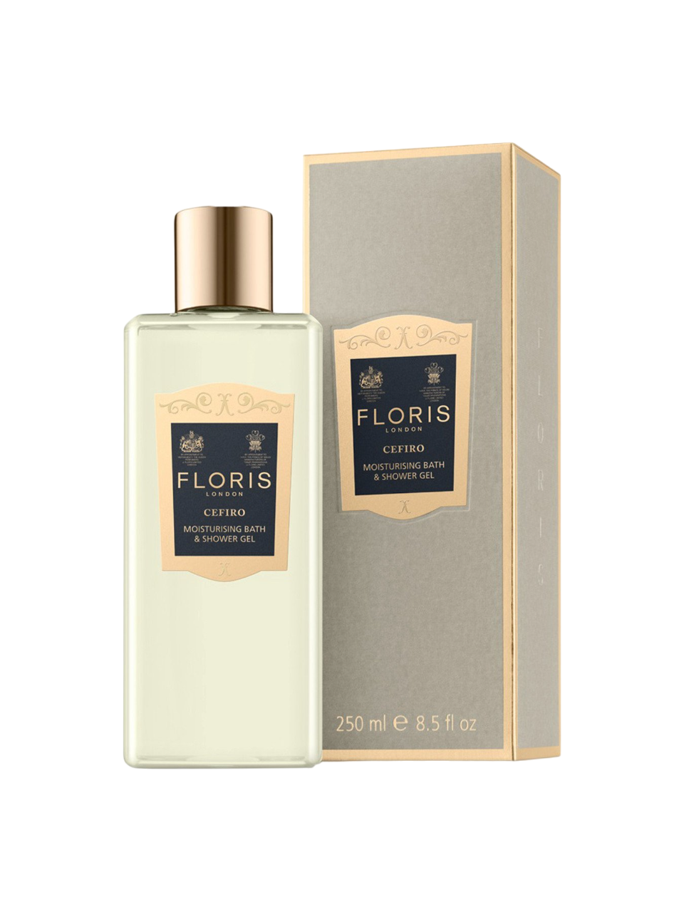 Floris Of London, Cefiro, Hidratant, Gel de duș, Pentru toate tipurile de piele, 250 ml