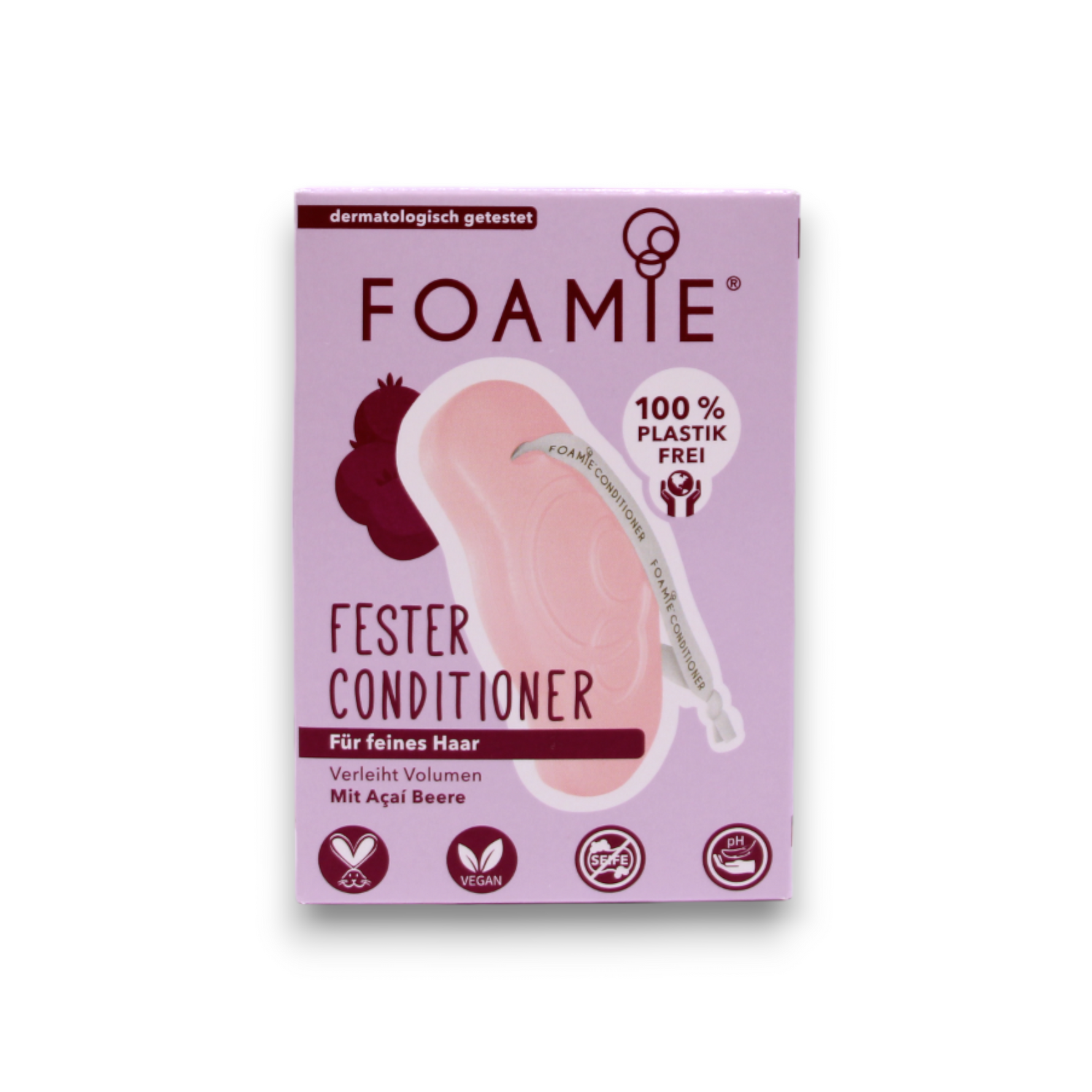 Foamie, You`re Adorabowl, Bară de balsam pentru păr, Pentru volum, 80 g - Olmarkt