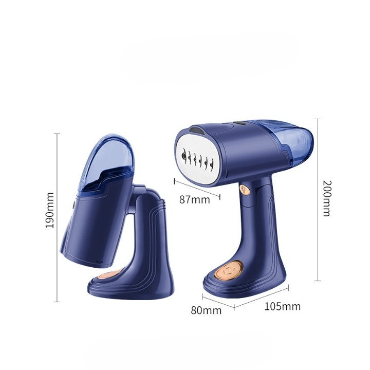Aparat de Calcat Vertical Portabil cu Abur, Flippy, Putere 1500W, Rezervor Detasabil de 138ml, Priza, Functie Anti