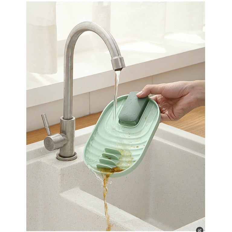 Suport Pliabil, Flippy, pentru Capace, Linguri, Multifunctional, Plasare pe Blatul de Bucatarie, 11.5 x 18 x 2.2 cm,