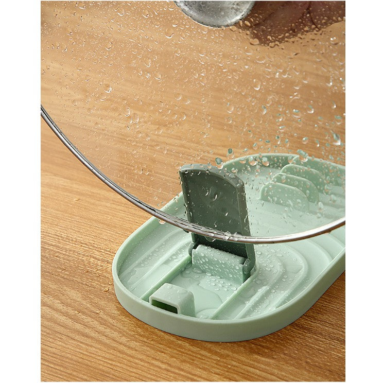 Suport Pliabil, Flippy, pentru Capace, Linguri, Multifunctional, Plasare pe Blatul de Bucatarie, 11.5 x 18 x 2.2 cm,