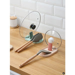 Suport Pliabil, Flippy, pentru Capace, Linguri, Multifunctional, Plasare pe Blatul de Bucatarie, 11.5 x 18 x 2.2 cm,