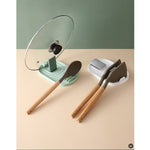 Suport Pliabil, Flippy, pentru Capace, Linguri, Multifunctional, Plasare pe Blatul de Bucatarie, 11.5 x 18 x 2.2 cm, Roz