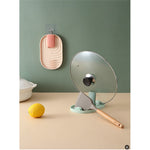 Suport Pliabil, Flippy, pentru Capace, Linguri, Multifunctional, Plasare pe Blatul de Bucatarie, 11.5 x 18 x 2.2 cm,