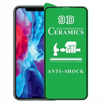 Folie de Protectie Ceramica, Flippy, Compatibila cu Apple iPhone 16 Pro, Ceramics 9D, Antisoc, Margini Negre,