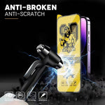 Folie de protectie Ceramica Flippy®, Transparenta HD, 9H, pentru Apple iPhone 11 margini negre
