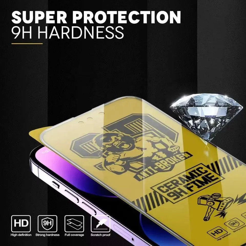 Folie de protectie Ceramica Flippy®, Transparenta HD, 9H, pentru Apple iPhone 11 margini negre