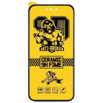 Folie de protectie Ceramica Flippy®, Transparenta HD, 9H, pentru Apple iPhone 12 margini negre