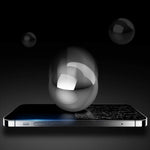 Folie de protectie Ceramica, Flippy, compatibila cu Apple iPhone 15 Pro Max, Transparenta HD, 9H, margini negre