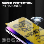 Folie de protectie Ceramica Flippy®, Transparenta HD, 9H, pentru Samsung Galaxy S22 DS 5G margini negre