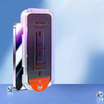 Folie de Protectie cu Instalare Rapida, Flippy, pentru Apple iPhone 15, Privacy Tempered Glass Easy Tool, Full Cover,