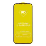 Folie de Protectie, Flippy, pentru Apple iPhone 15 Plus, Tempered Glass 9D, Full Cover, HD, Margini Negre, Transparent