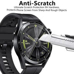 Folie de protectie, Flippy, Pentru Huawei Watch GT4 41MM, Sticla Securizata 2.5 D , Transparent