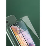 Folie de Protectie, Flippy, pentru iPhone 15 Plus, Full Cover, Ceramics 9D, Anti-soc, Anti-amprenta, Margini Negre,