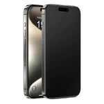 Folie de Protectie, Flippy, pentru iPhone 15 Plus, Full Cover, Matte Ceramics 9D, Anti-soc, Anti-amprenta, Margini