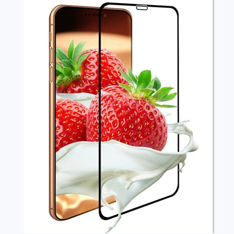 Folie de Protectie, Flippy, pentru iPhone 15 Pro Max, Full Cover, Ceramics 9D, Anti-soc, Anti-amprenta, Margini Negre,