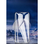 Folie de Protectie, Flippy, pentru iPhone 15, Tempered Glass 9D, Anti-Soc, Full Glue, Margini Negre, Transparent