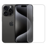 Folie de Protectie pentru Apple iPhone 15 Pro, Flippy, Sticla Securizata 3D, High Definition pentru Ecran complet, Anti
