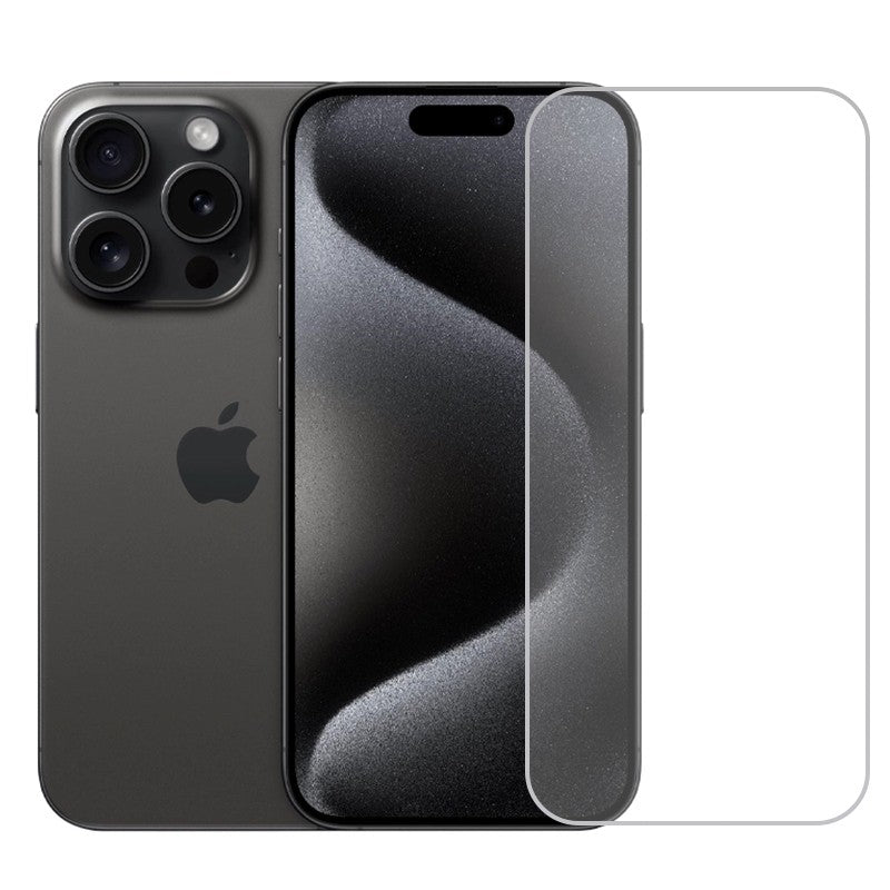 Folie de Protectie pentru Apple iPhone 15 Pro, Flippy, Sticla Securizata 3D, High Definition pentru Ecran complet, Anti