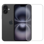 Folie de Protectie pentru Apple iPhone 16, Flippy, Sticla Securizata 3D, High Definition pentru Ecran complet, Anti