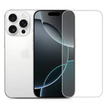 Folie de Protectie pentru Apple iPhone 16 Pro Max, Flippy, Sticla Securizata 3D, High Definition pentru Ecran complet,