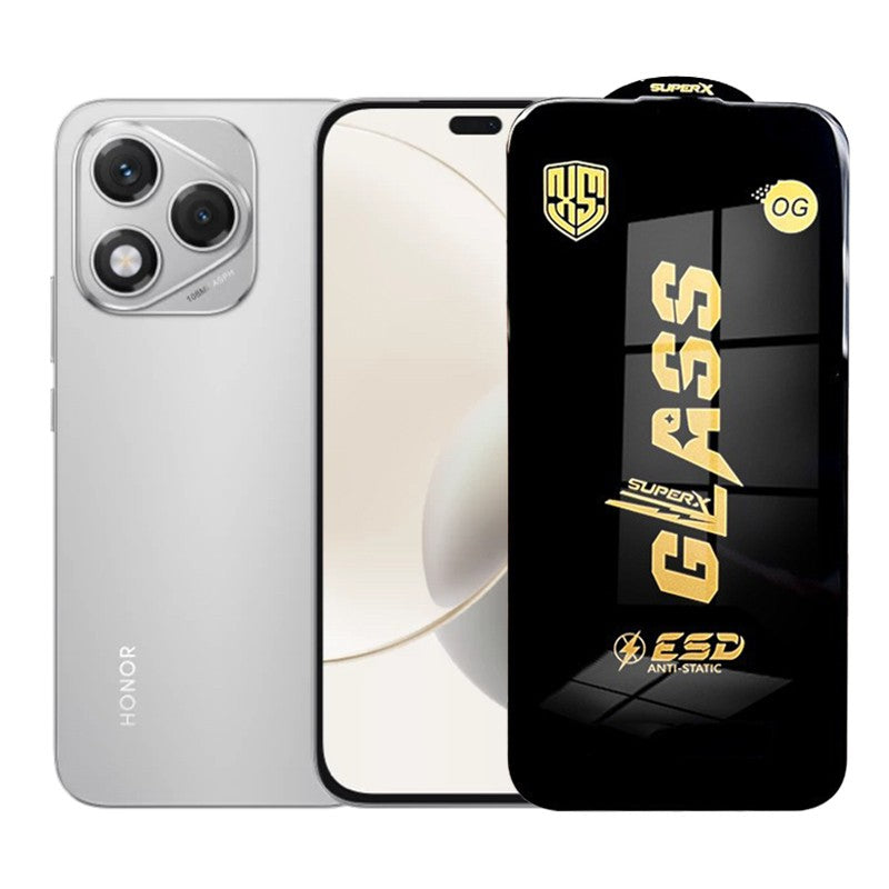 Folie de Protectie pentru Honor 400 Lite, Flippy, Sticla Securizata ESD, Margini Negre, Rezistenta la Zgirieturi,