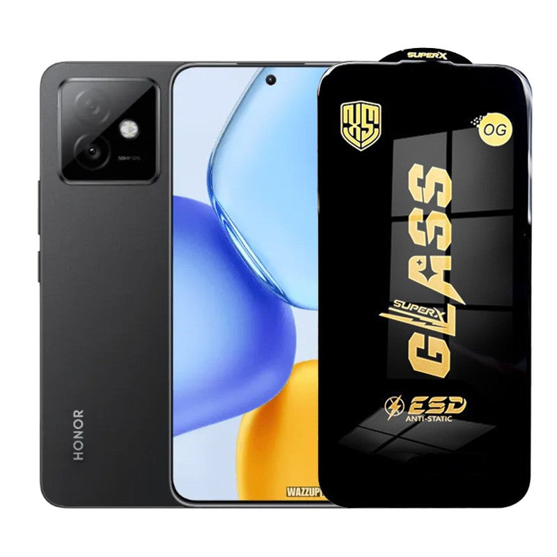 Folie de Protectie pentru Honor X60 GT, Flippy, Sticla Securizata ESD, Margini Negre, Rezistenta la Zgirieturi,