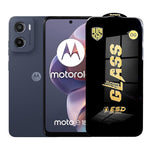 Folie de Protectie pentru Motorola Moto E15, Flippy, Sticla Securizata ESD, Margini Negre, Rezistenta la Zgirieturi,