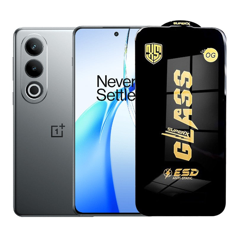 Folie de Protectie pentru OnePlus Ace 3V, Flippy, Sticla Securizata ESD, Margini Negre, Rezistenta la Zgirieturi,