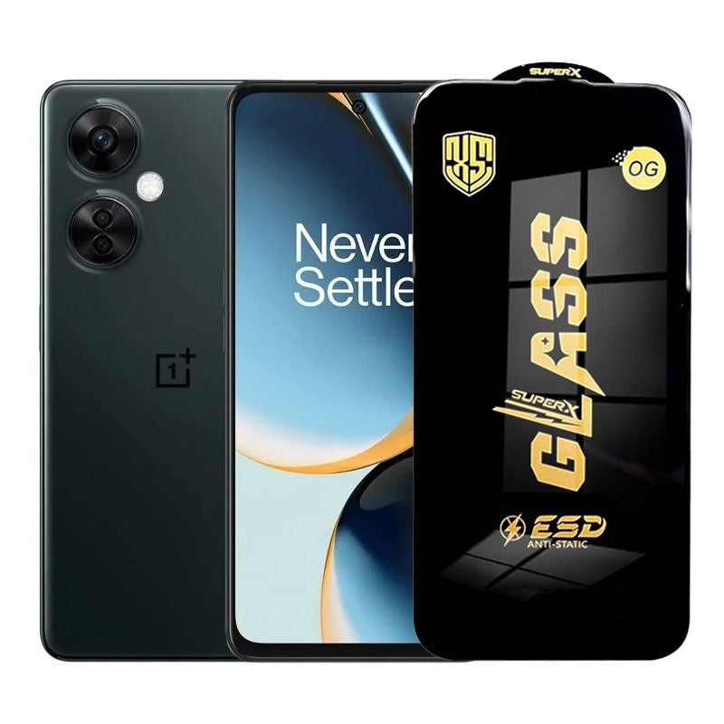 Folie de Protectie pentru OnePlus Nord CE3, Flippy, Sticla Securizata ESD, Margini Negre, Rezistenta la Zgirieturi,