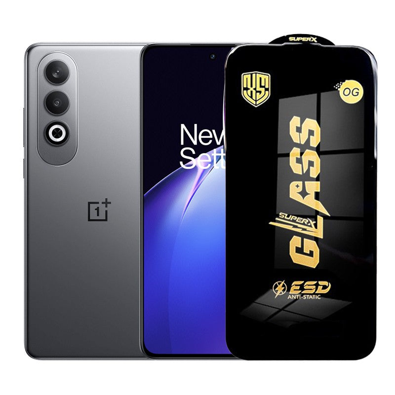Folie de Protectie pentru OnePlus Nord CE4, Flippy, Sticla Securizata ESD, Margini Negre, Rezistenta la Zgirieturi,