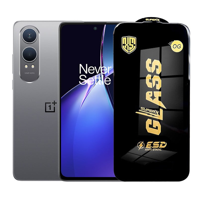 Folie de Protectie pentru OnePlus Nord CE4 Lite, Flippy, Sticla Securizata ESD, Margini Negre, Rezistenta la