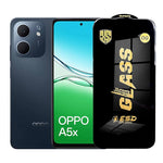 Folie de Protectie pentru Oppo A5x, Flippy, Sticla Securizata ESD, Margini Negre, Rezistenta la Zgirieturi,