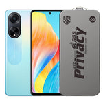 Folie de Protectie pentru Oppo A98, Flippy, Sticla Securizata ESD Antistatica, Super-X Privacy OG, Margini Negre, 0.30