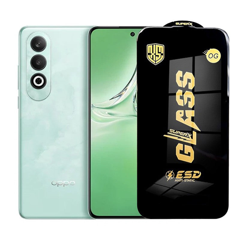 Folie de Protectie pentru Oppo K12, Flippy, Sticla Securizata ESD, Margini Negre, Rezistenta la Zgirieturi,