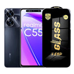 Folie de Protectie pentru Realme C55, Flippy, Sticla Securizata ESD, Margini Negre, Rezistenta la Zgirieturi,