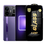 Folie de Protectie pentru Realme GT3, Flippy, Sticla Securizata ESD, Margini Negre, Rezistenta la Zgirieturi,
