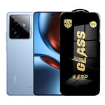 Folie de Protectie pentru Realme GT7, Flippy, Sticla Securizata ESD, Margini Negre, Rezistenta la Zgirieturi,