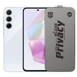 Folie de Protectie pentru Samsung Galaxy A35, Flippy, Sticla Securizata ESD Antistatica, Super-X Privacy OG, Margini