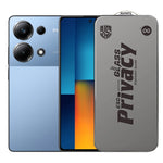 Folie de Protectie pentru Xiaomi Poco M6 Pro, Flippy, Sticla Securizata ESD Antistatica, Super-X Privacy OG, Margini