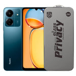 Folie de Protectie pentru Xiaomi Redmi 13C, Flippy, Sticla Securizata ESD Antistatica, Super-X Privacy OG, Margini
